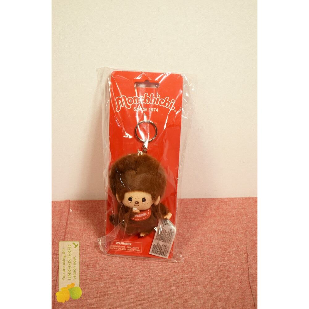 Monchhichi Plush Keychain